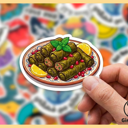 ملصق ورق العنب